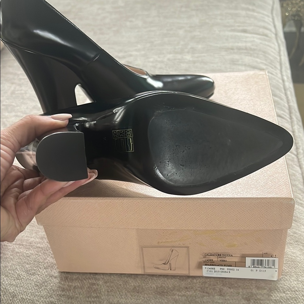 Calzature Donna Nero Prada Pumps - Picture 8 of 9